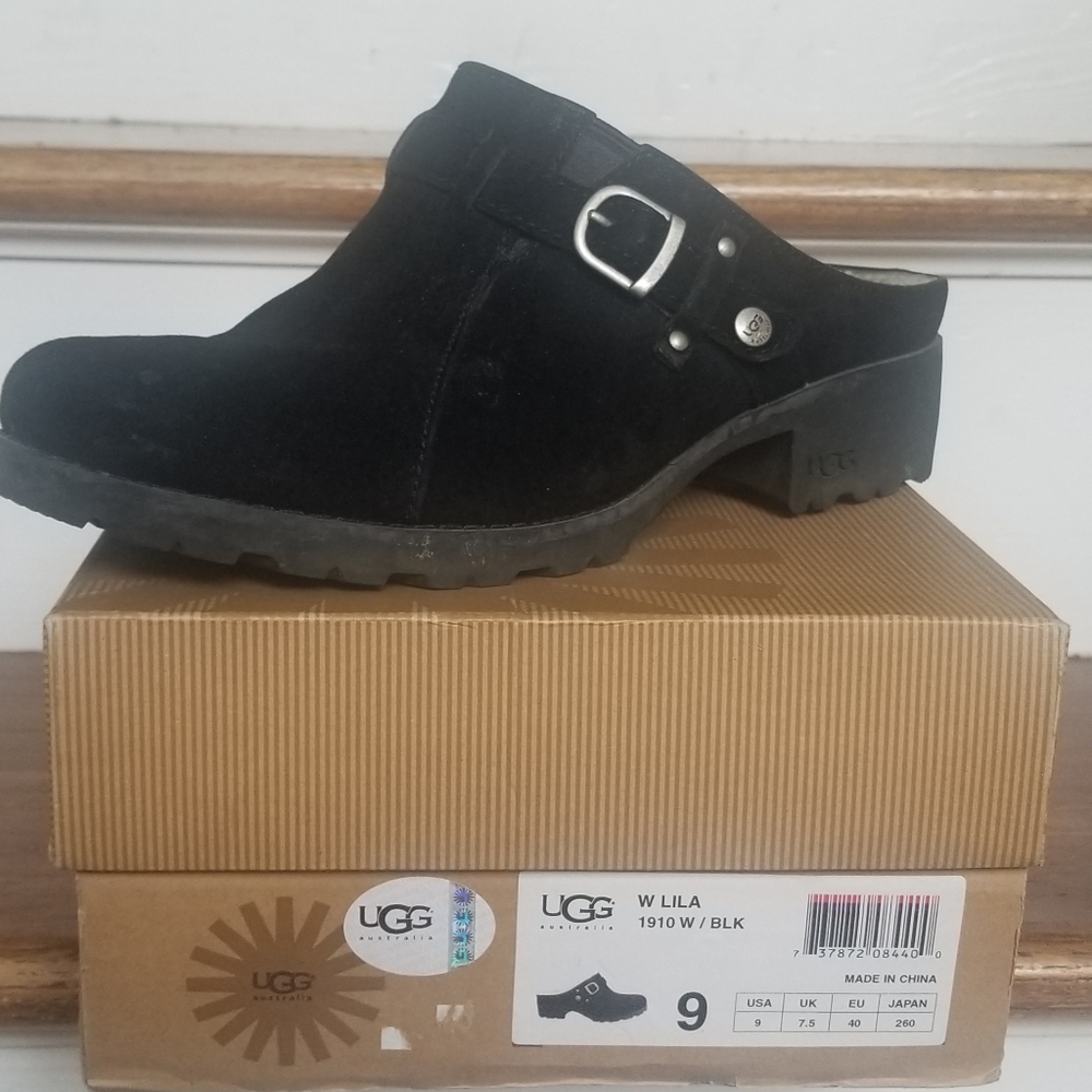 Ugg Black Clogs